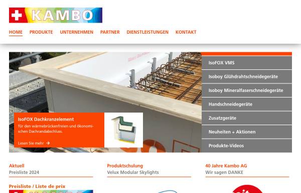 Vorschau von www.kambo.ch, Kambo AG