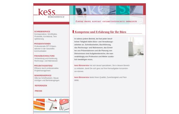 Vorschau von www.kess-bueroservice.de, KESS Büroservice Kerstin Rogler