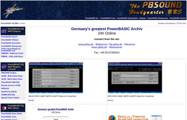 PowerBASIC HQ BBS Germany