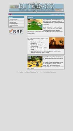 Vorschau der mobilen Webseite www.blitzbasic.de, Deutsche Portalseite für Blitz Basic