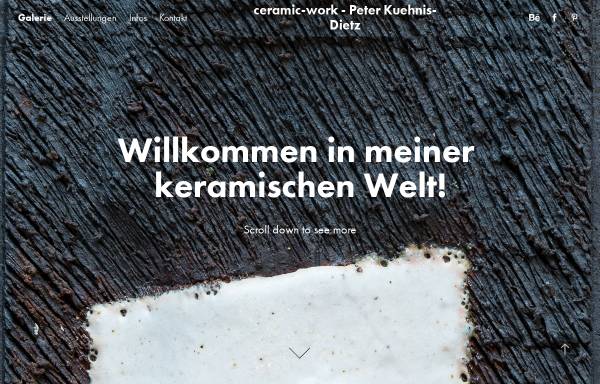 Ceramic-work by Peter Kühnis-Dietz