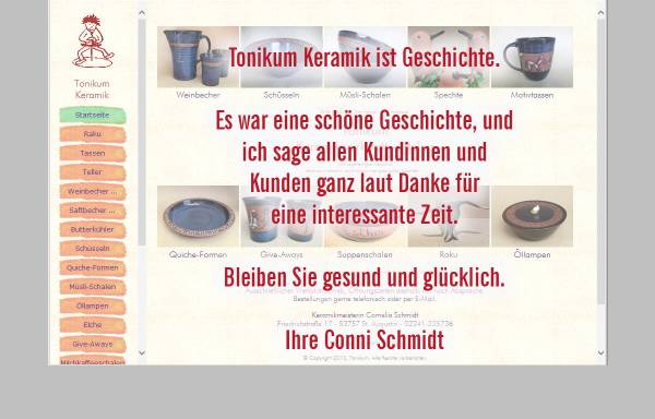 Vorschau von www.tonikum-keramik.de, Tonikum
