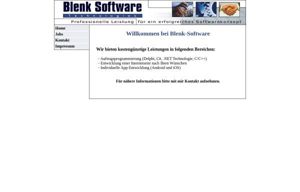 Vorschau von www.blenk-software.de, Blenk Software
