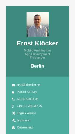 Ernst Klöcker