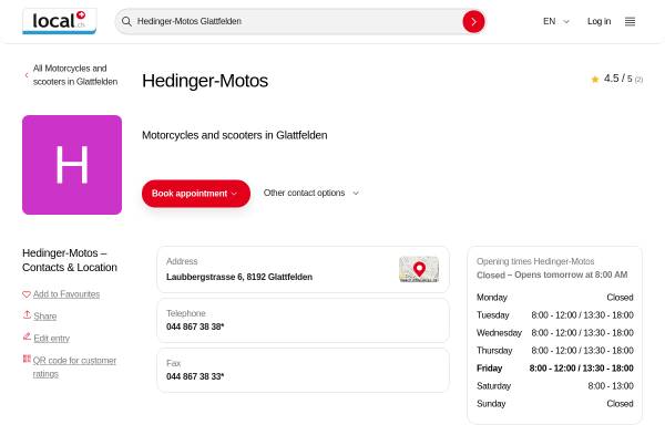 Hedinger-Motos