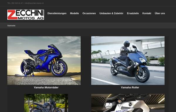 Vorschau von www.zecchini-motos.ch, Zecchini Motos AG