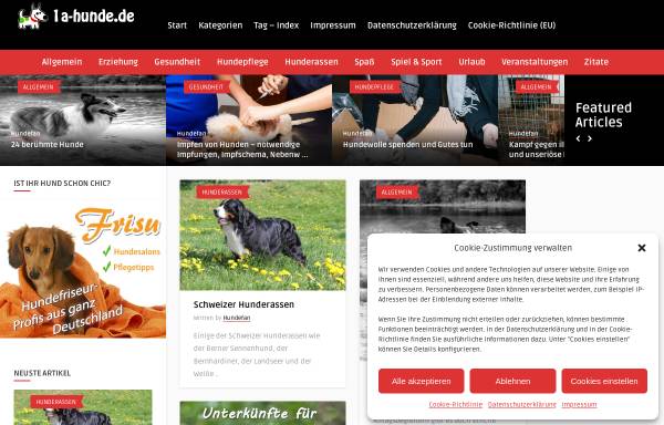Vorschau von www.hunde-blogger.de, Hunde Blogger