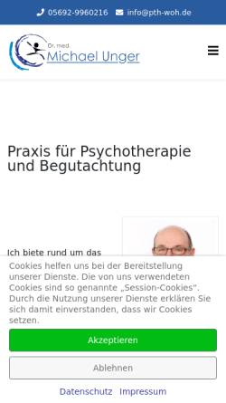Vorschau der mobilen Webseite www.ipsis.de, Institut für psychotherapeutische Information und Beratung (IPSIS)
