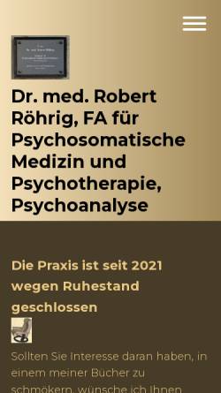 Vorschau der mobilen Webseite www.psychicus.de, Psychicus
