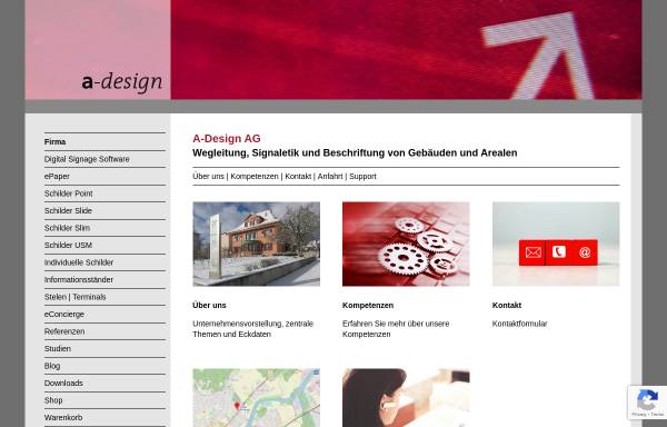 Vorschau von www.a-design.ch, A-Design AG