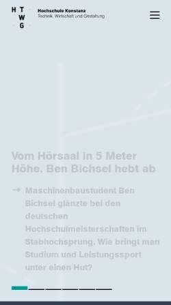 Vorschau der mobilen Webseite www.cabe.kiem.fh-konstanz.de, Constance Academy of Business Ethics (CABE)