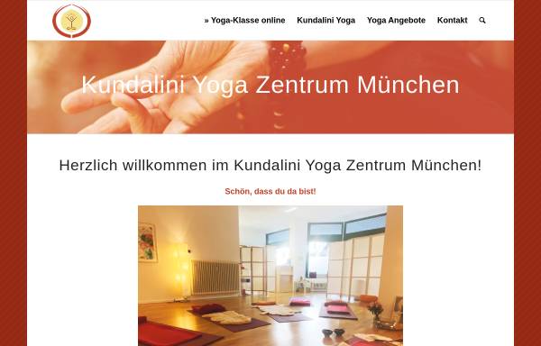 Vorschau von www.k-yoga.de, Yoga Zentrum München e.V.