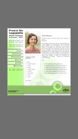 Vorschau der mobilen Webseite www.logo-schlegel.de, Wibke Schlegel