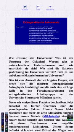 Vorschau der mobilen Webseite www.usm.uni-muenchen.de, Extragalaktische Astronomie