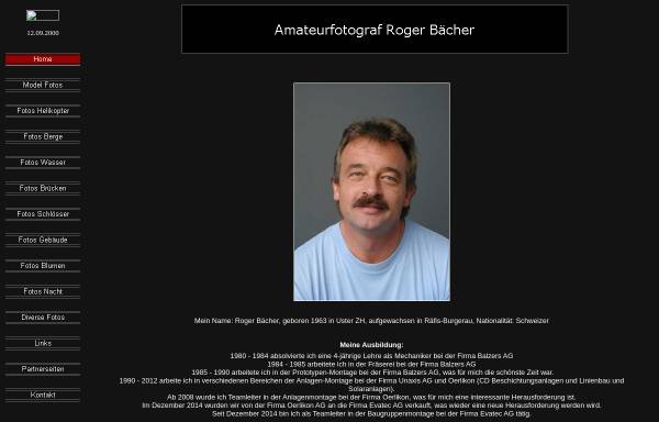 Vorschau von www.baecher.ch, Bächer, Roger