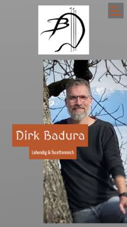Vorschau der mobilen Webseite www.badura-home.de, Badura, Dirk