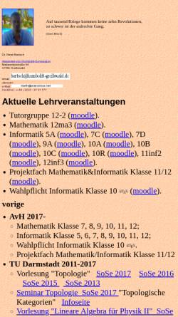 Vorschau der mobilen Webseite marvinius.net, Bartsch, René