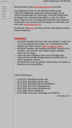 Vorschau der mobilen Webseite www.rbittner.host4free.de, Bittner, Ralf