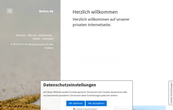 Vorschau von www.bolms.de, Bolms, Dirk und Dianas