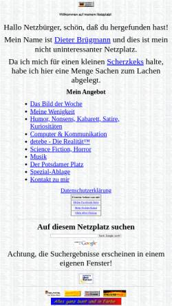 Vorschau der mobilen Webseite www.bruhaha.de, Brügmann, Dieter