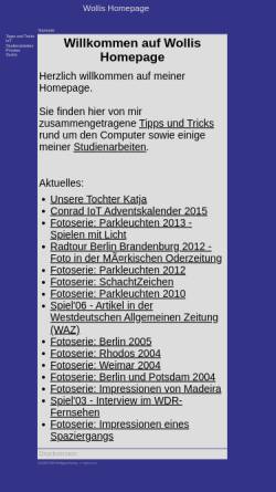 Vorschau der mobilen Webseite www.wolfgangbuening.de, Büning, Wolfgang