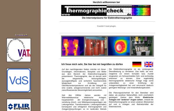 Vorschau von www.thermographiecheck.de, Thermographiecheck.de