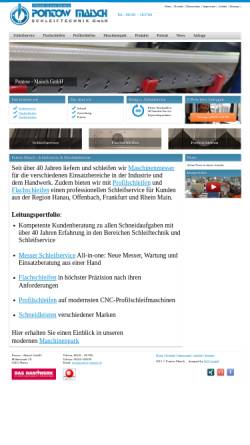 Vorschau der mobilen Webseite www.pontow-maisch.de, Pontow & Maisch GmbH