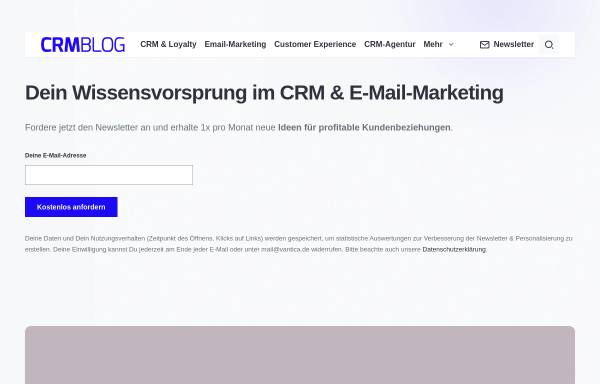 Vorschau von www.emailmarketingblog.de, E-Mail Marketing Blog