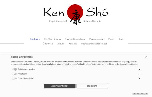 Vorschau von www.shiatsu-therapie.de, Butz-Bergau Sieglinde