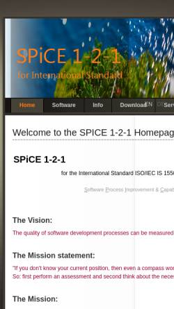Vorschau der mobilen Webseite www.spice121.com, HM&S IT-Consulting GmbH