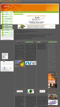 Vorschau der mobilen Webseite www.o-s-e.de, O.S.E. Objektorientierte Software Entwicklung - Carl-Stefan Kerckhoff