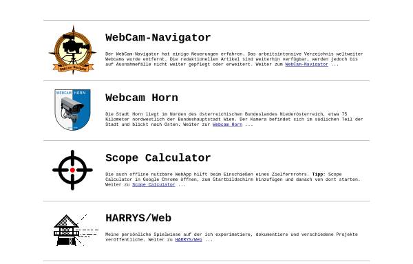 WebCam-Navigator
