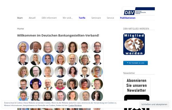 Deutscher Bankangestellten Verband [DBV]