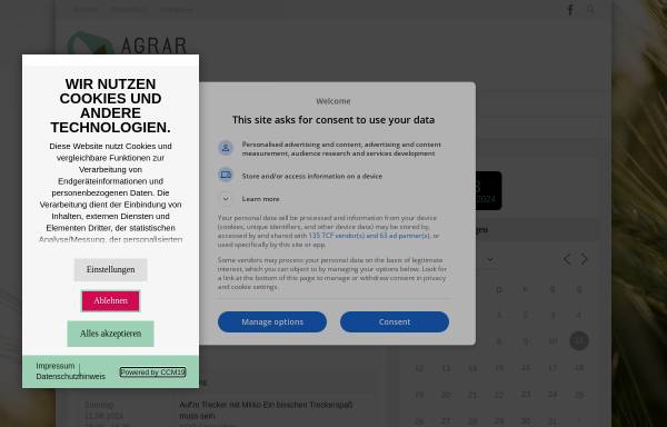 Vorschau von www.agrar-tvnews.de, Agrar-TVNews