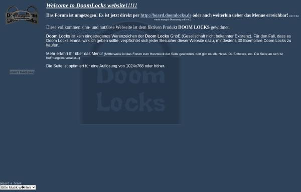 Vorschau von doomlocks.de, DoomLocks