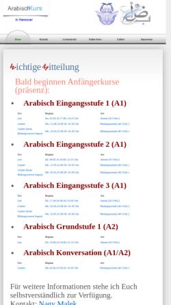 Vorschau der mobilen Webseite www.nagy-malek.de, Abd El Malek, Nagy