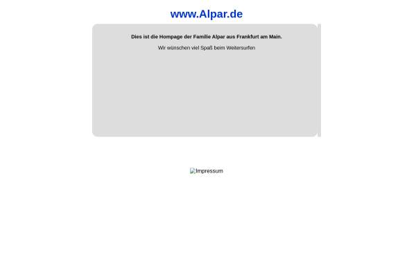 Vorschau von www.alpar.de, Alpar, Familie