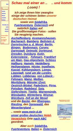 Vorschau der mobilen Webseite www.schau-mal-einer-an.com, Authmann, Monika