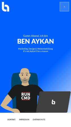 Vorschau der mobilen Webseite www.golfben.de, Aykan, Ben