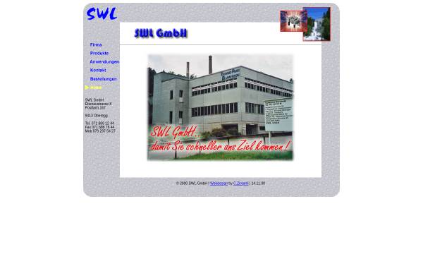 Vorschau von www.swlgmbh.ch, SWL GmbH