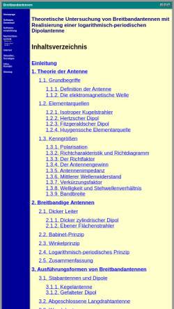 Vorschau der mobilen Webseite www.wolfgang-rolke.de, Breitbandantennen [Rolke, Wolfgang]
