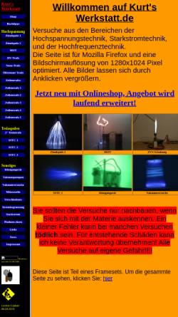 Vorschau der mobilen Webseite www.kurts-werkstatt.de, Kurt´s Werkstatt