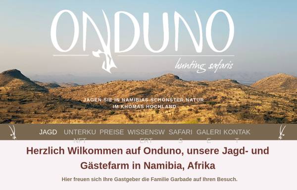 Vorschau von www.jagen-in-namibia-afrika.de, Jagden in Namibia