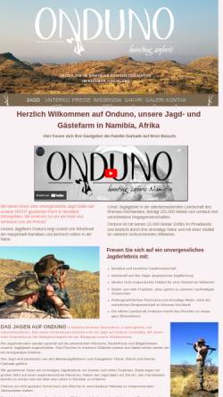 Vorschau der mobilen Webseite www.jagen-in-namibia-afrika.de, Jagden in Namibia