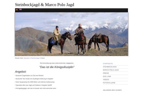 Vorschau von www.steinbockjagd.de, OcOO Mountain-Tour-Tallas