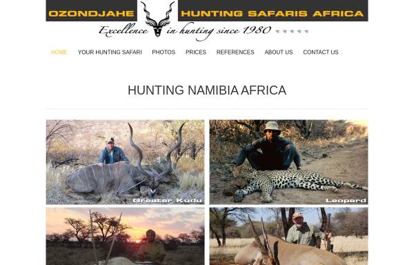 Ozondjahe Hunting Safaris