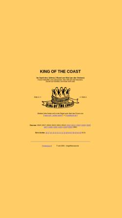 Vorschau der mobilen Webseite www.kingofthecoast.de, King of the coast