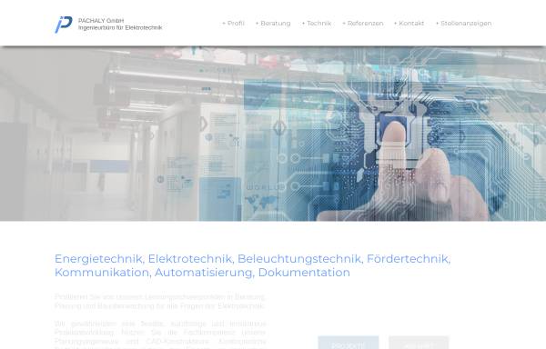 Vorschau von www.pachaly.de, Ingenieurbüro Pachaly GmbH