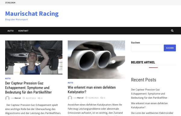 Vorschau von www.maurischat-racing.de, Maurischat Racing