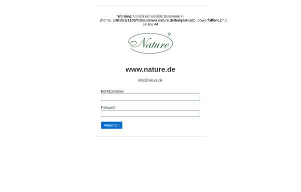 Vorschau von www.nature.de, Nature International Ltd.